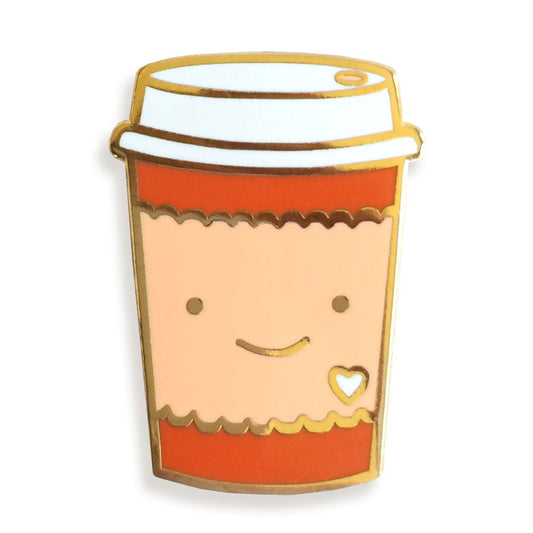 Coffee Lover Enamel Pin